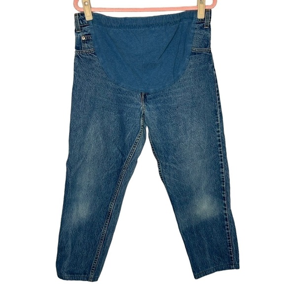 Levi’s 550 Maternity Relaxed Fit Tapered Leg Jeans - Picture 1 of 16